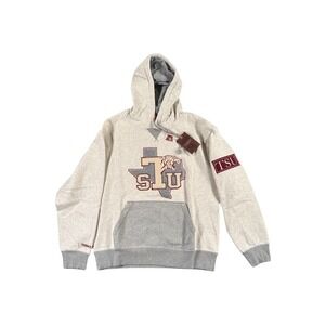 Mitchell Ness Texas Southern University Hoodie Mens Medium‎ Biege NCAA Logo TSU